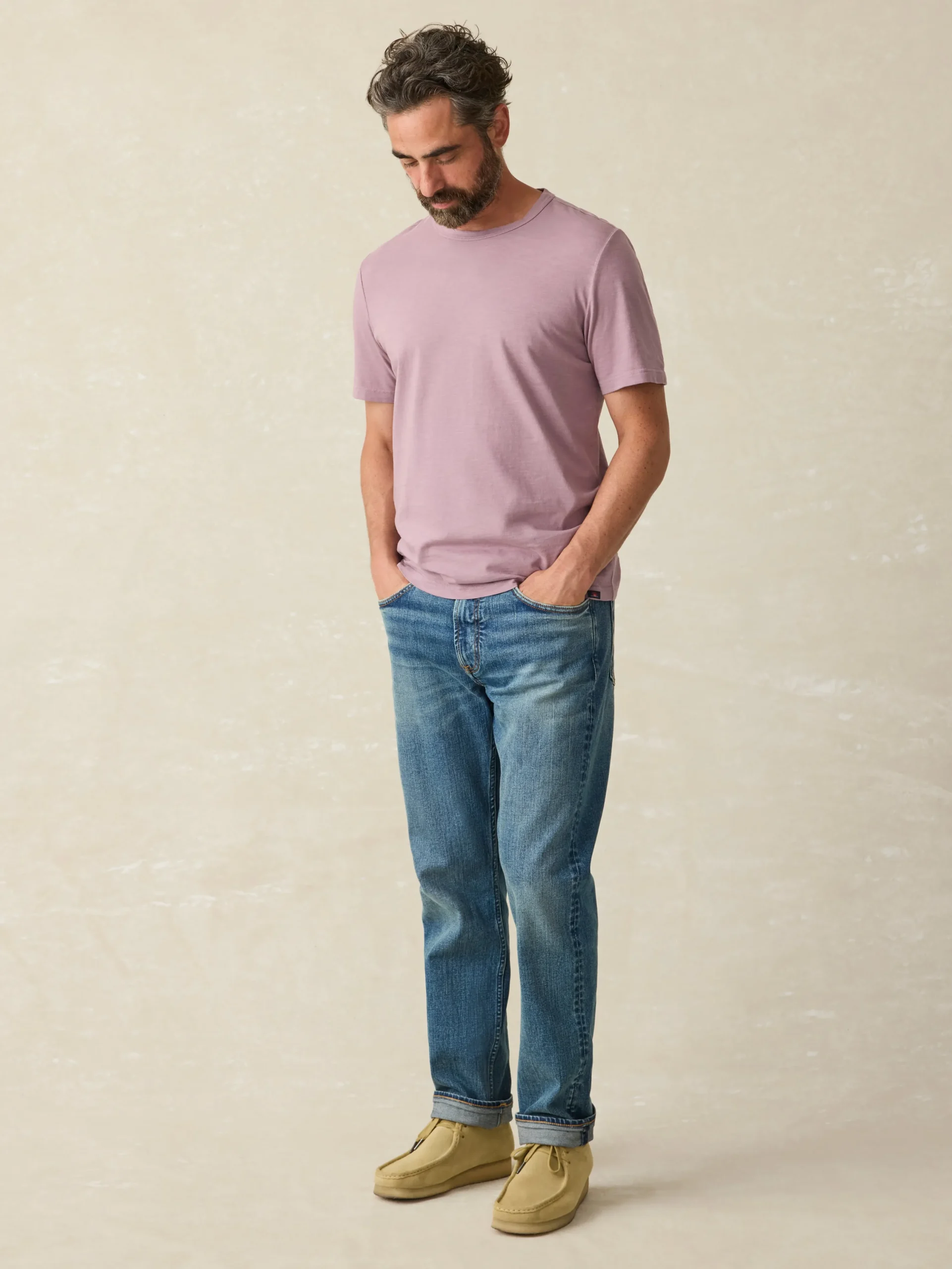 Faherty Brand T-Shirts & Henleys*Sunwashed Tee (Tall) -
