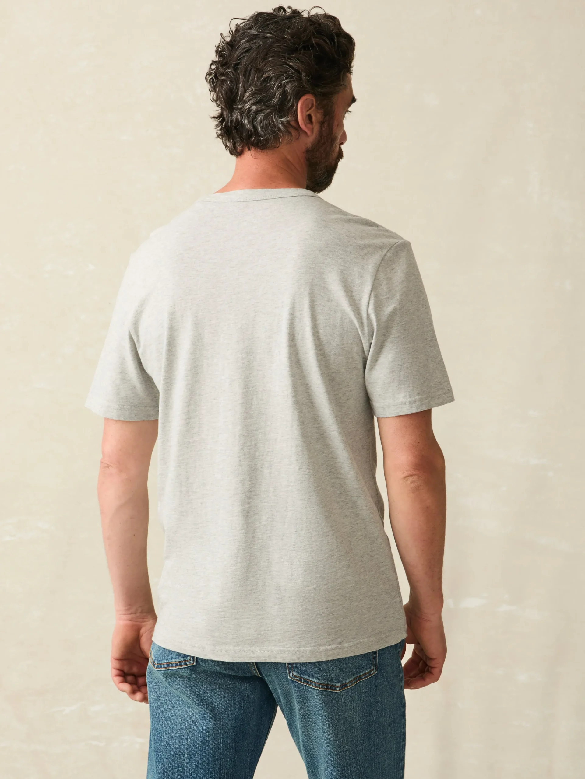 Faherty Brand T-Shirts & Henleys*Sunwashed Tee (Tall) -