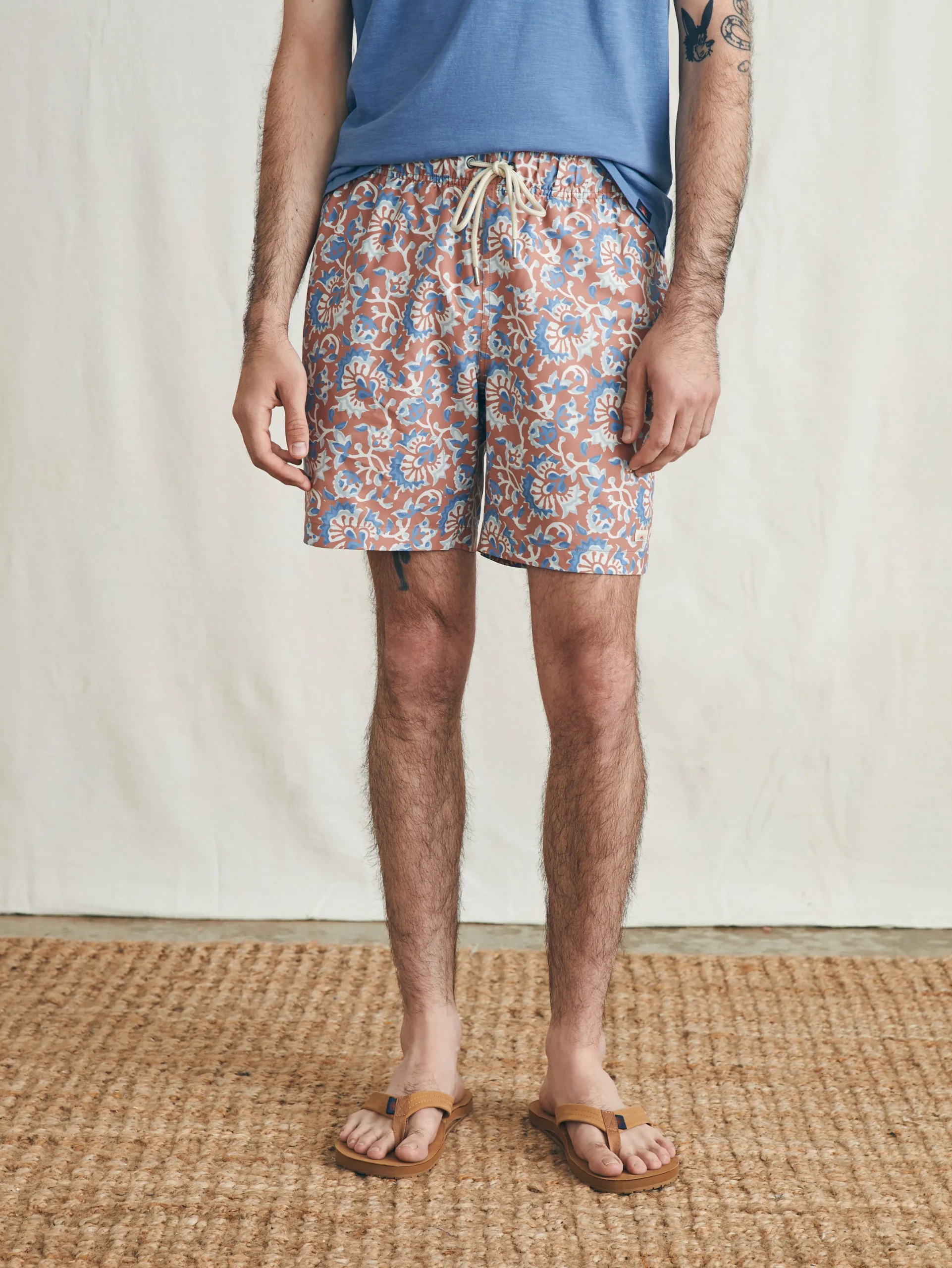 Faherty Brand Swim*Sunwashed Trunk -