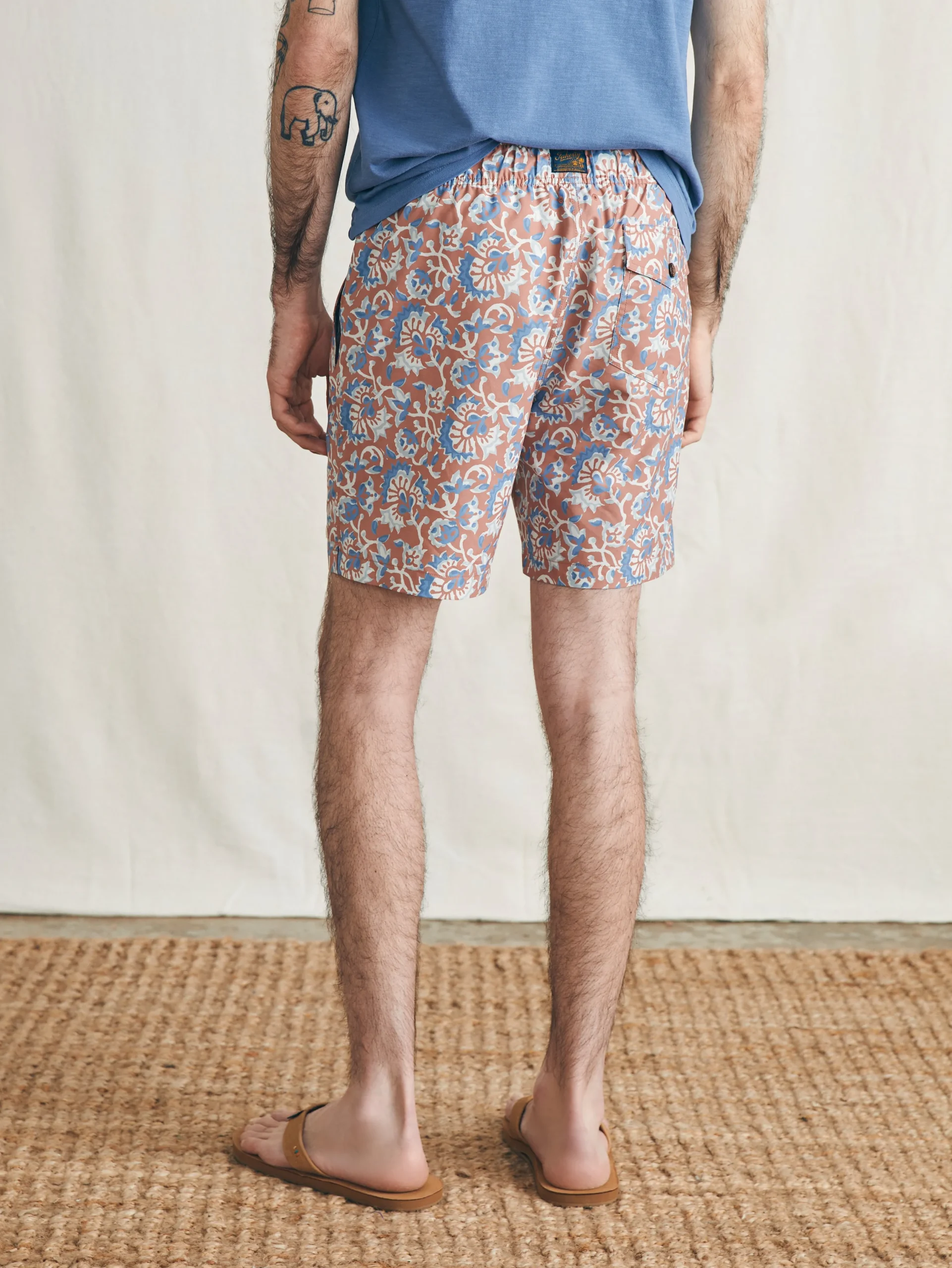 Faherty Brand Swim*Sunwashed Trunk -