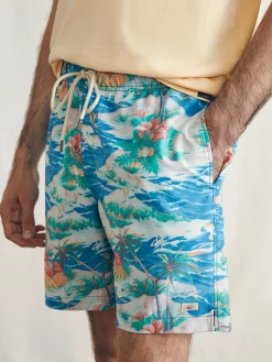 Faherty Brand Swim*Sunwashed Trunk -