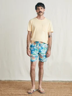 Faherty Brand Swim*Sunwashed Trunk -