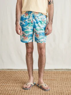 Faherty Brand Swim*Sunwashed Trunk -