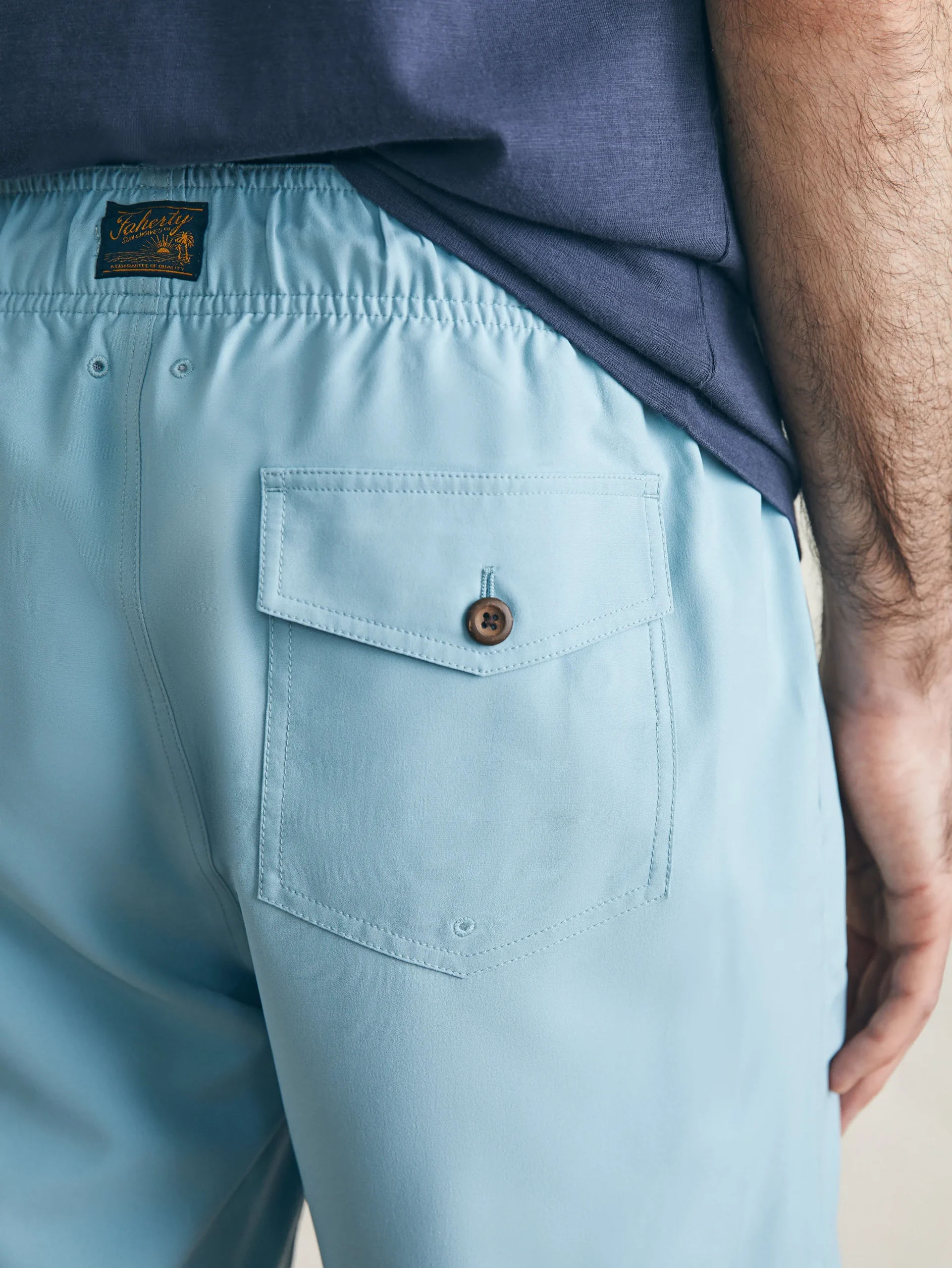 Faherty Brand Swim*Sunwashed Trunk -