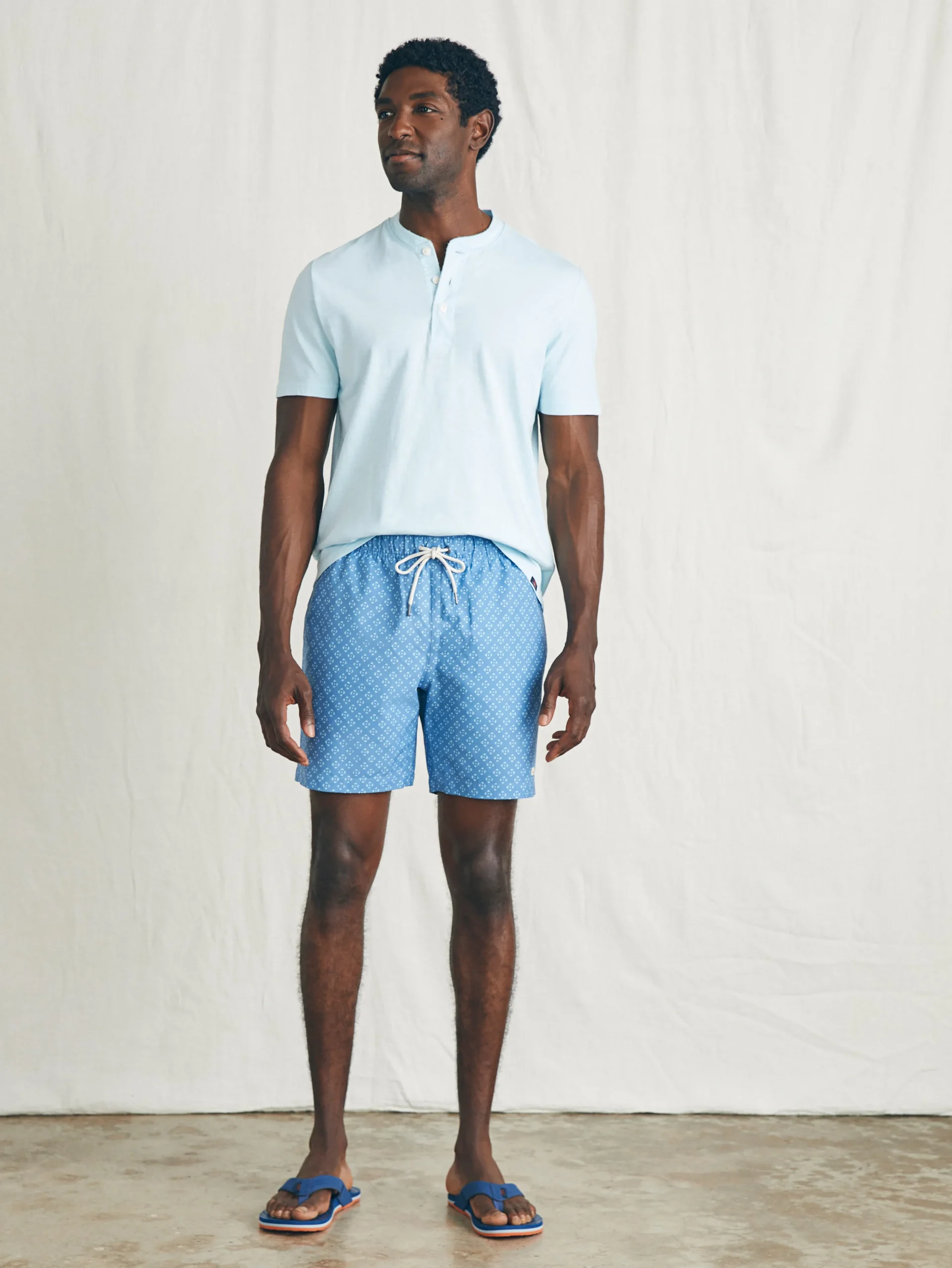Faherty Brand Swim*Sunwashed Trunk -