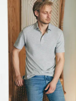 Faherty Brand Polo Shirts|T-Shirts & Henleys*Sunwashed T-Shirt Polo -