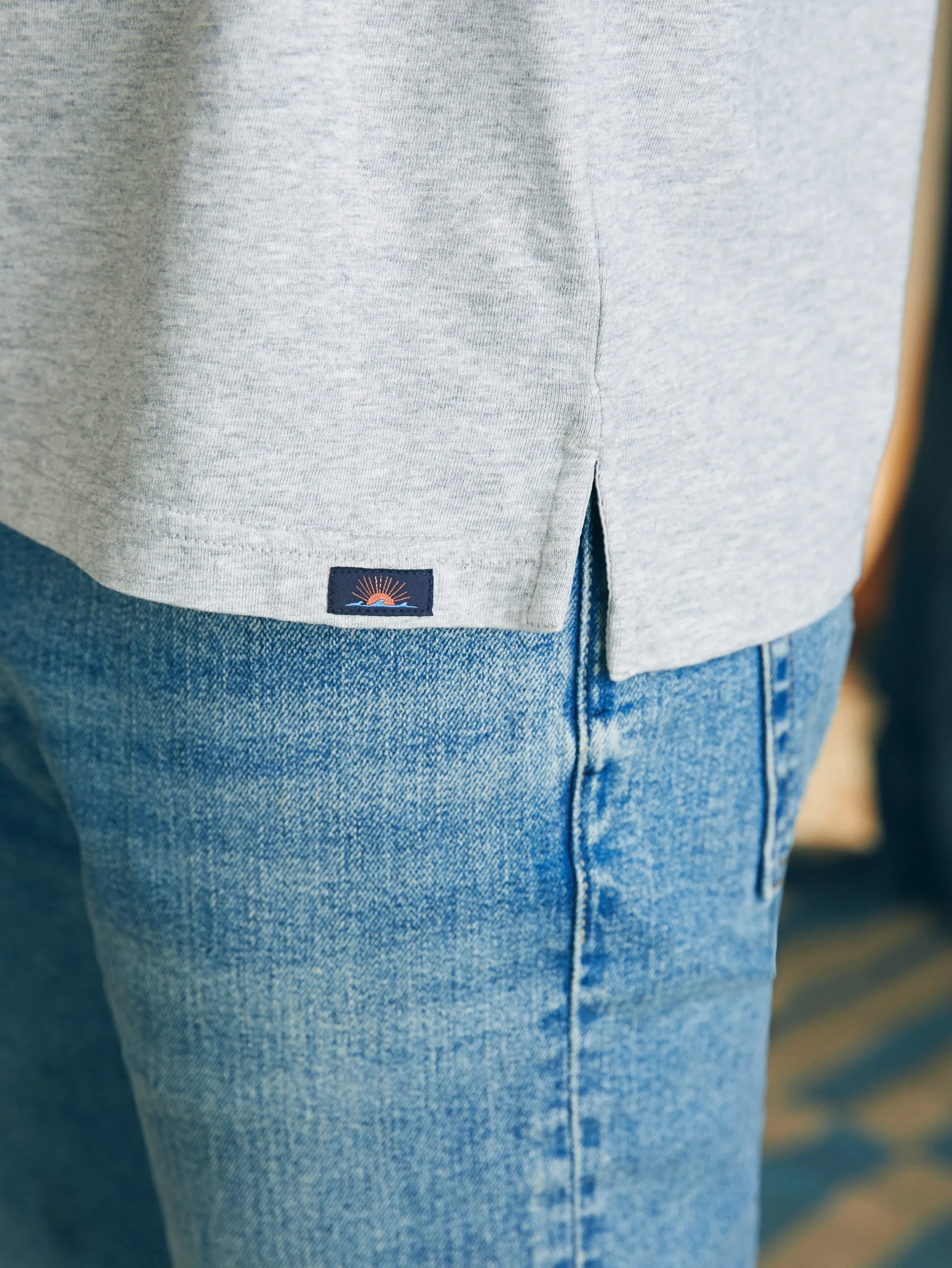 Faherty Brand Polo Shirts|T-Shirts & Henleys*Sunwashed T-Shirt Polo -