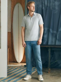 Faherty Brand Polo Shirts|T-Shirts & Henleys*Sunwashed T-Shirt Polo -