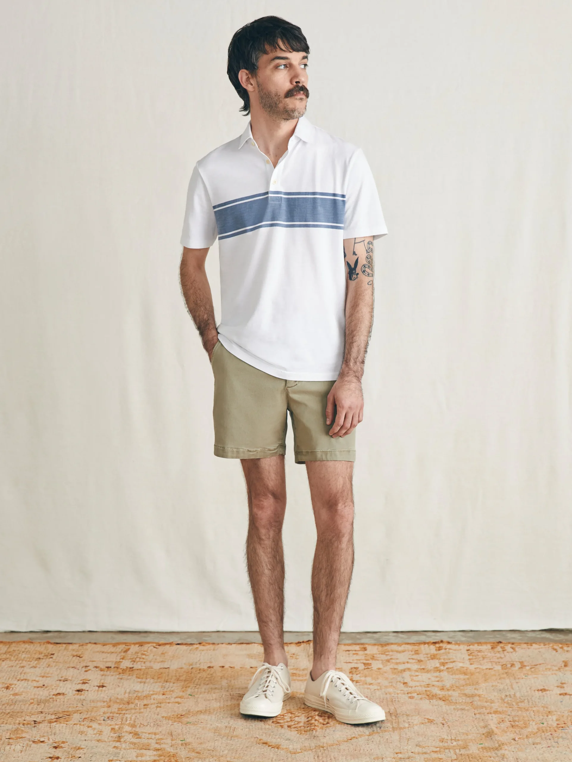 Faherty Brand Polo Shirts|T-Shirts & Henleys*Sunwashed T-Shirt Polo -