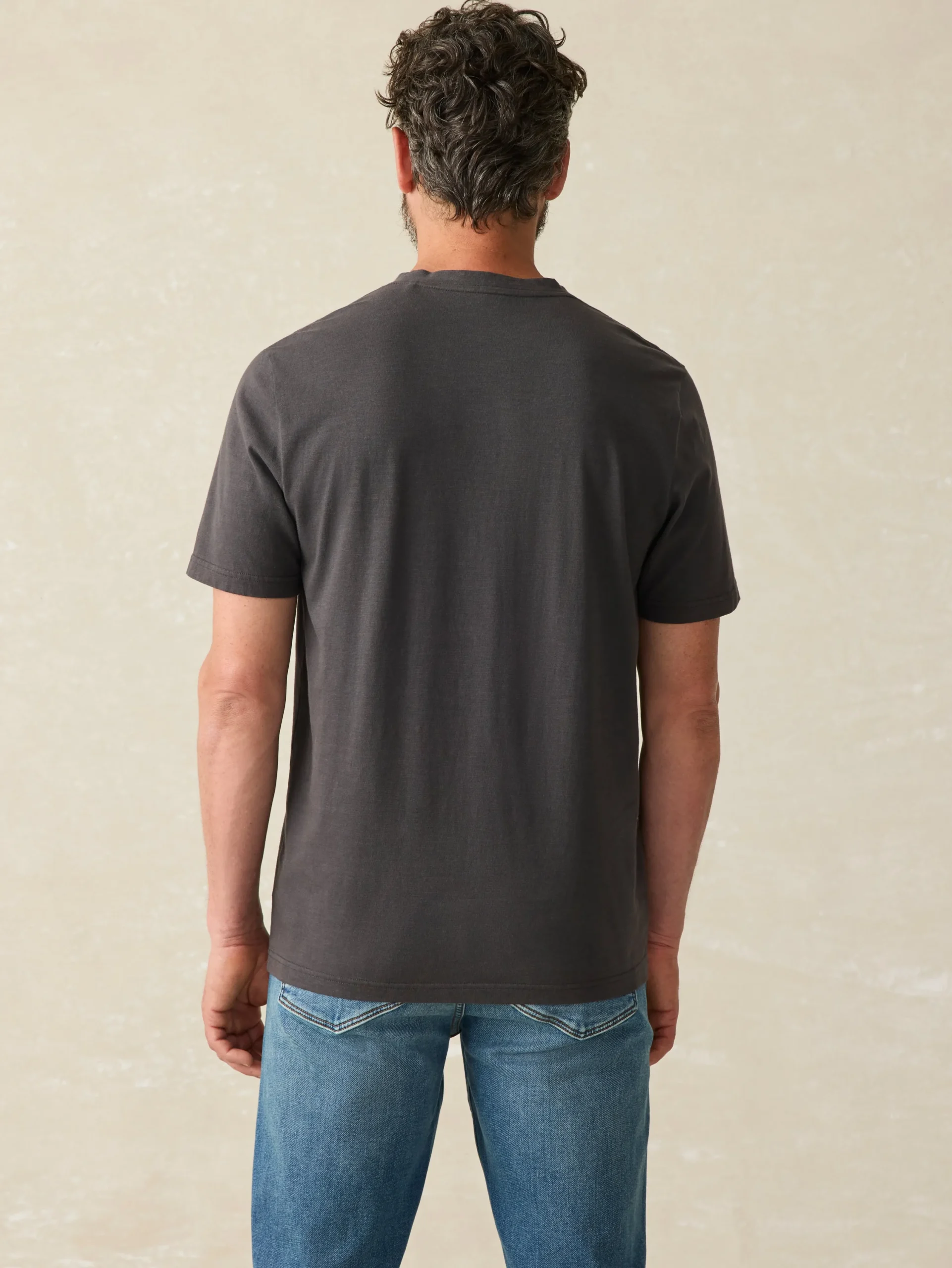 Faherty Brand T-Shirts & Henleys*Sunwashed V-Neck Tee -