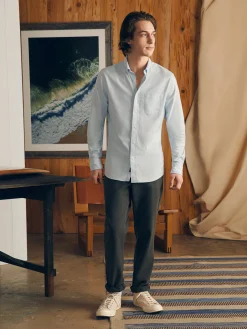 Faherty Brand Shirts*Supima Oxford Shirt -