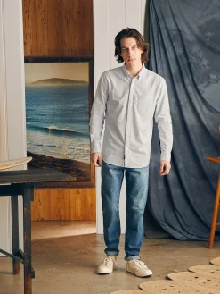 Faherty Brand Shirts*Supima Oxford Shirt -