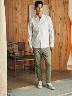 Faherty Brand Shirts*Supima Oxford Shirt -