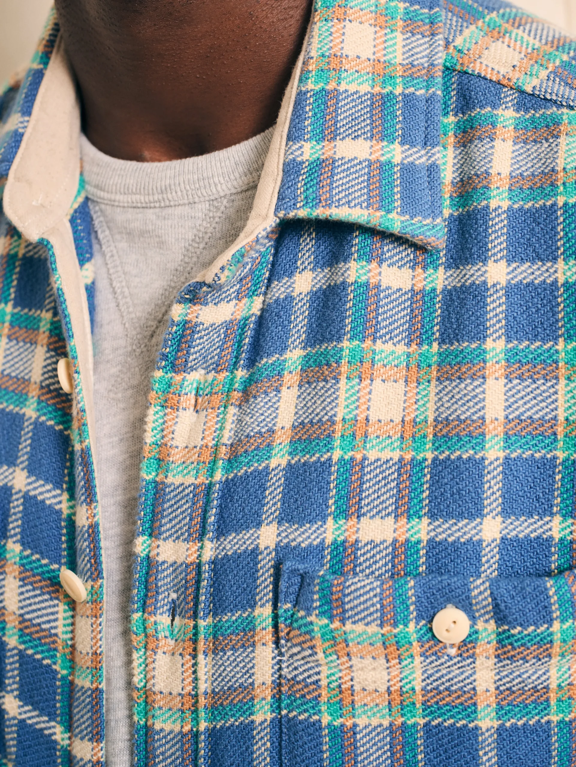 Faherty Brand Shirts*Surf Flannel -