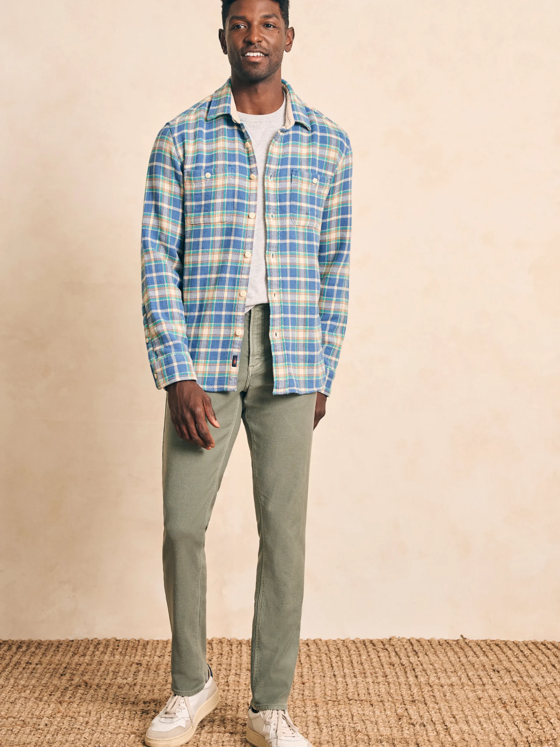 Faherty Brand Shirts*Surf Flannel -