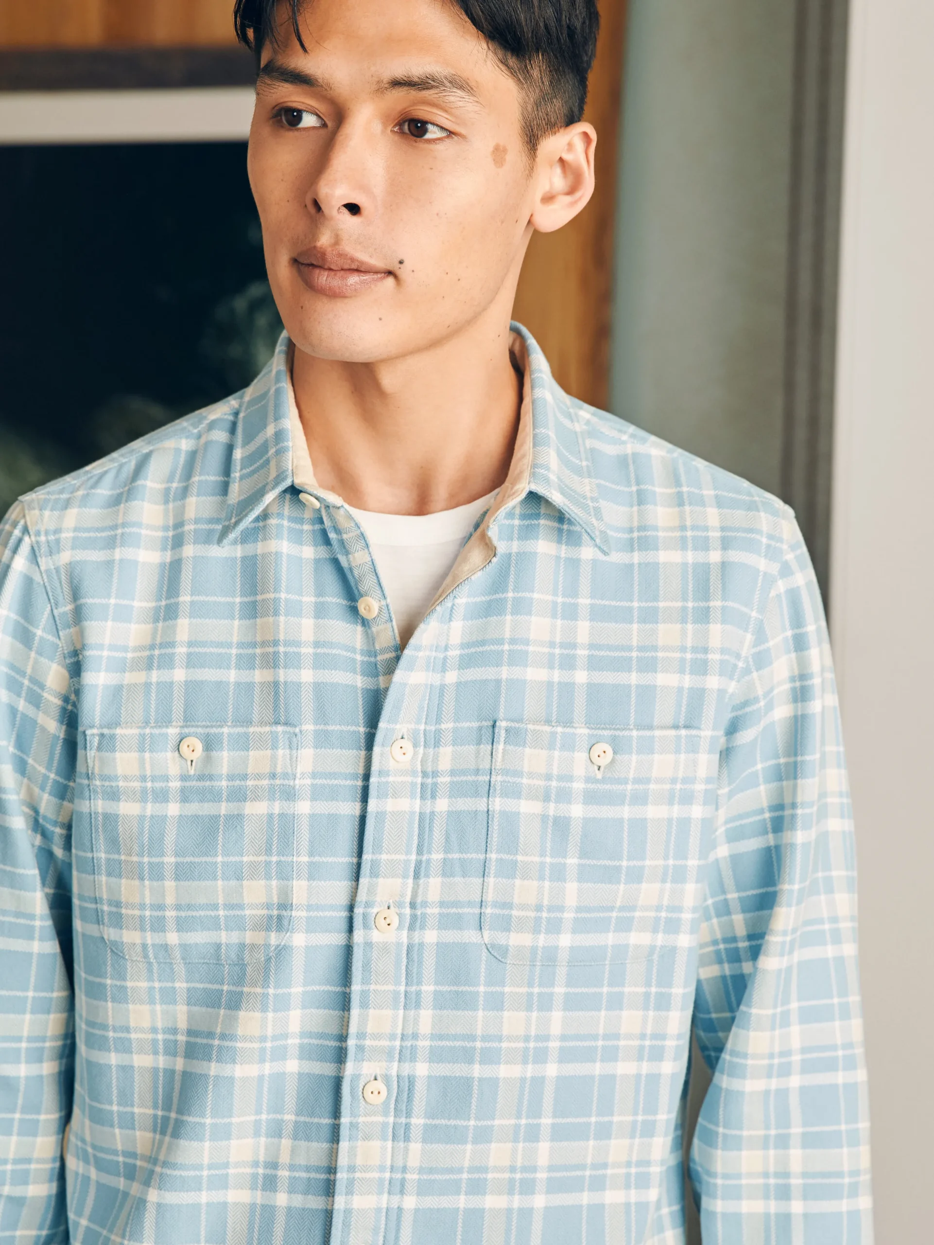 Faherty Brand Shirts*Surf Flannel -