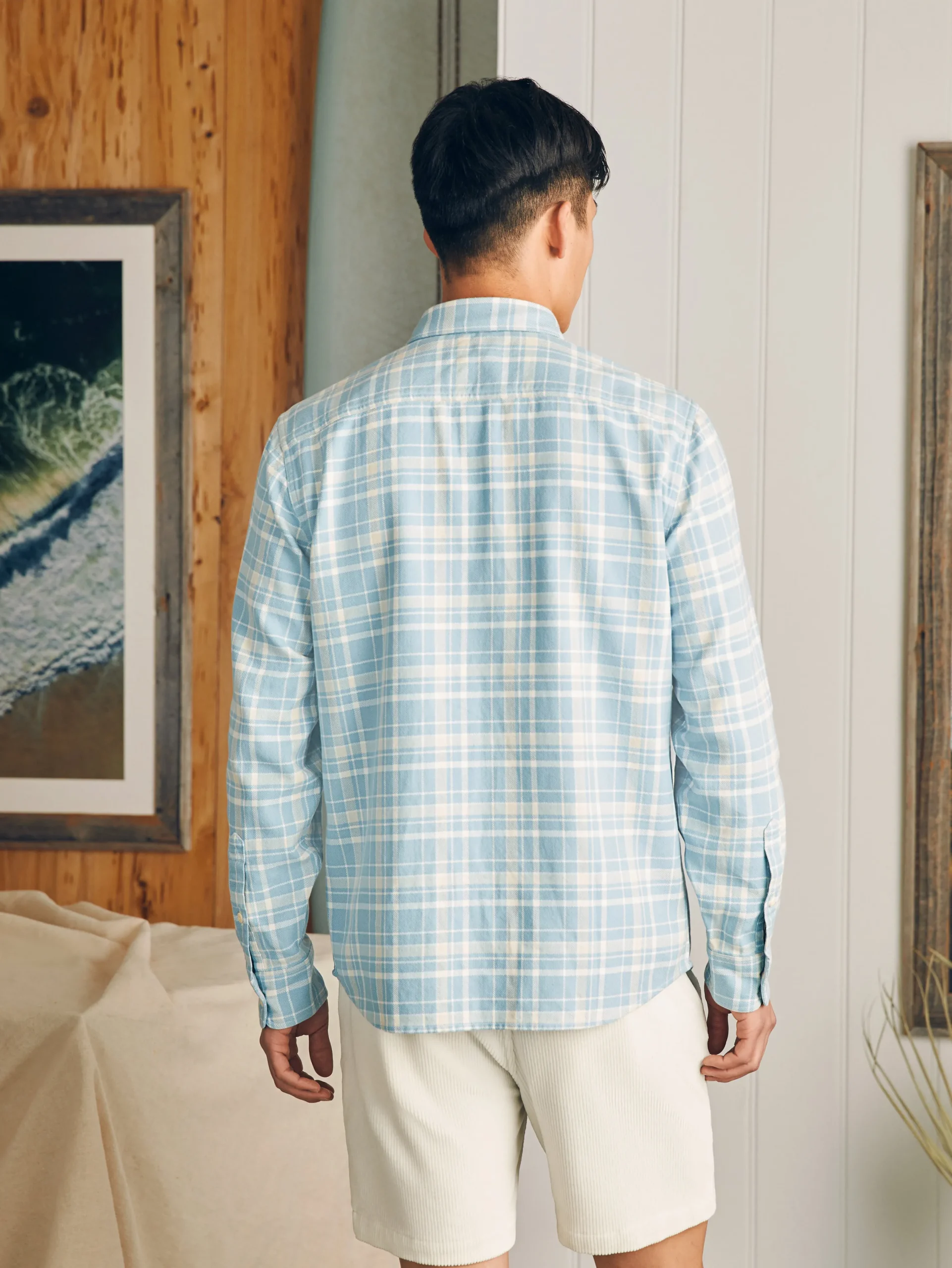 Faherty Brand Shirts*Surf Flannel -