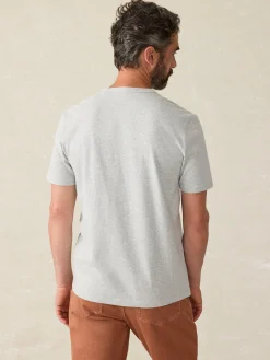 Faherty Brand T-Shirts & Henleys*Surf Stripe Sunwashed Tee (Tall) -