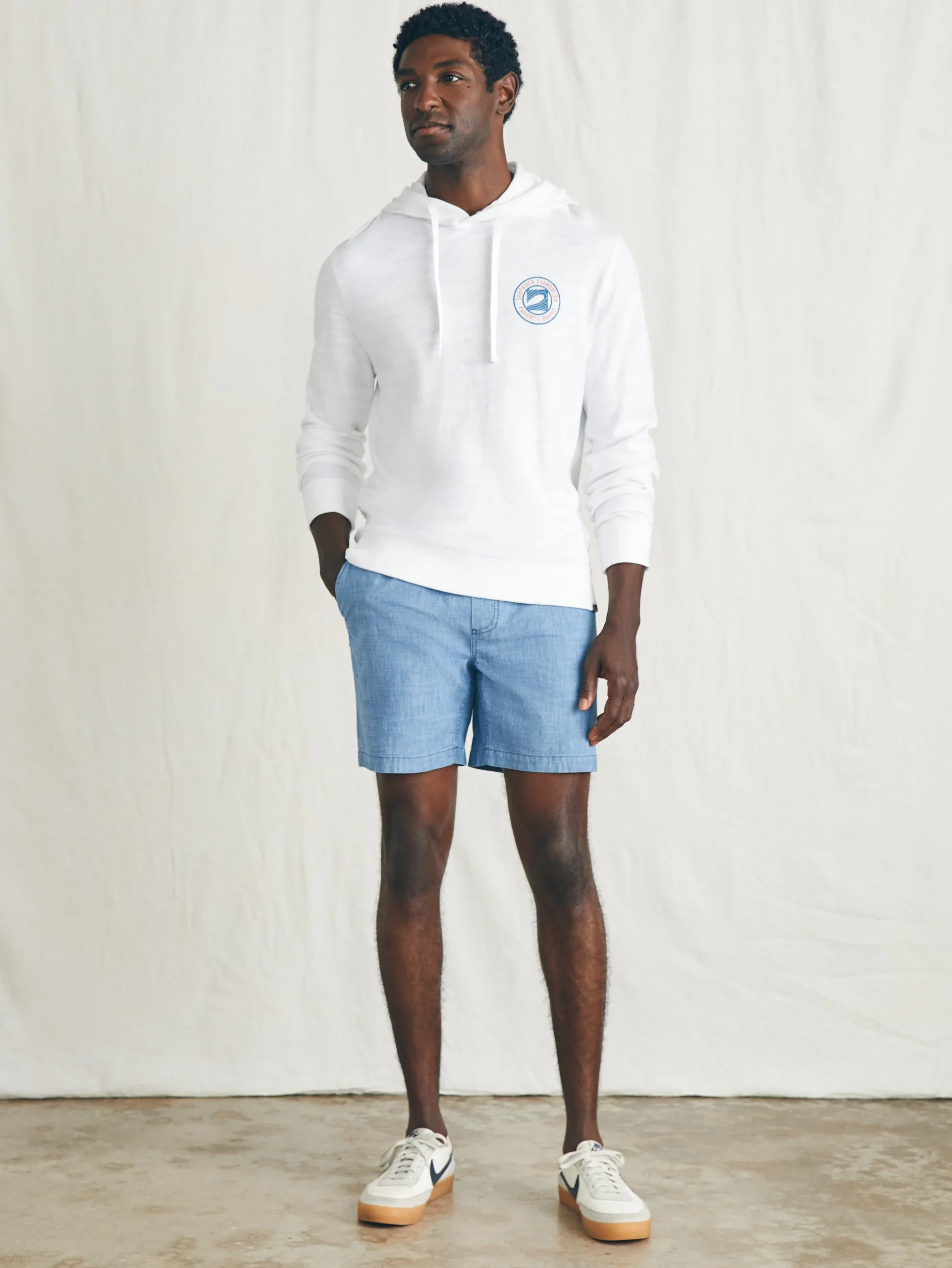 Faherty Brand Hoodies & Sweatshirts*Surfrider Sunwashed Slub Hoodie -