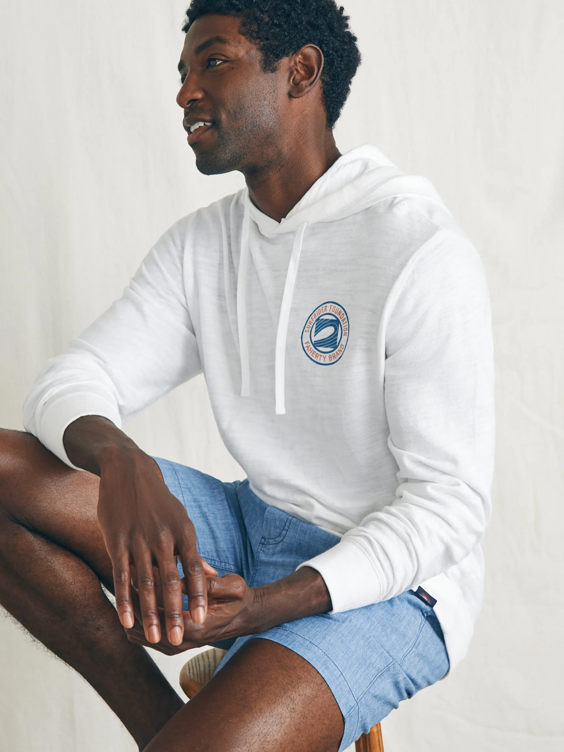 Faherty Brand Hoodies & Sweatshirts*Surfrider Sunwashed Slub Hoodie -