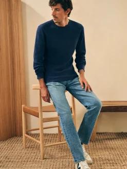Faherty Brand T-Shirts & Henleys*Surplus Waffle Crew -