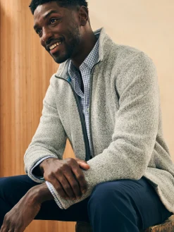 Faherty Brand Sweaters|Hoodies & Sweatshirts*Sweater Fleece Full Zip -