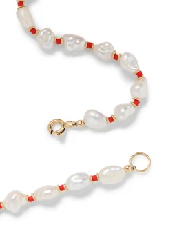 Women Faherty Brand Jewelry*Swell Life Baroque Fresh Water Necklace -