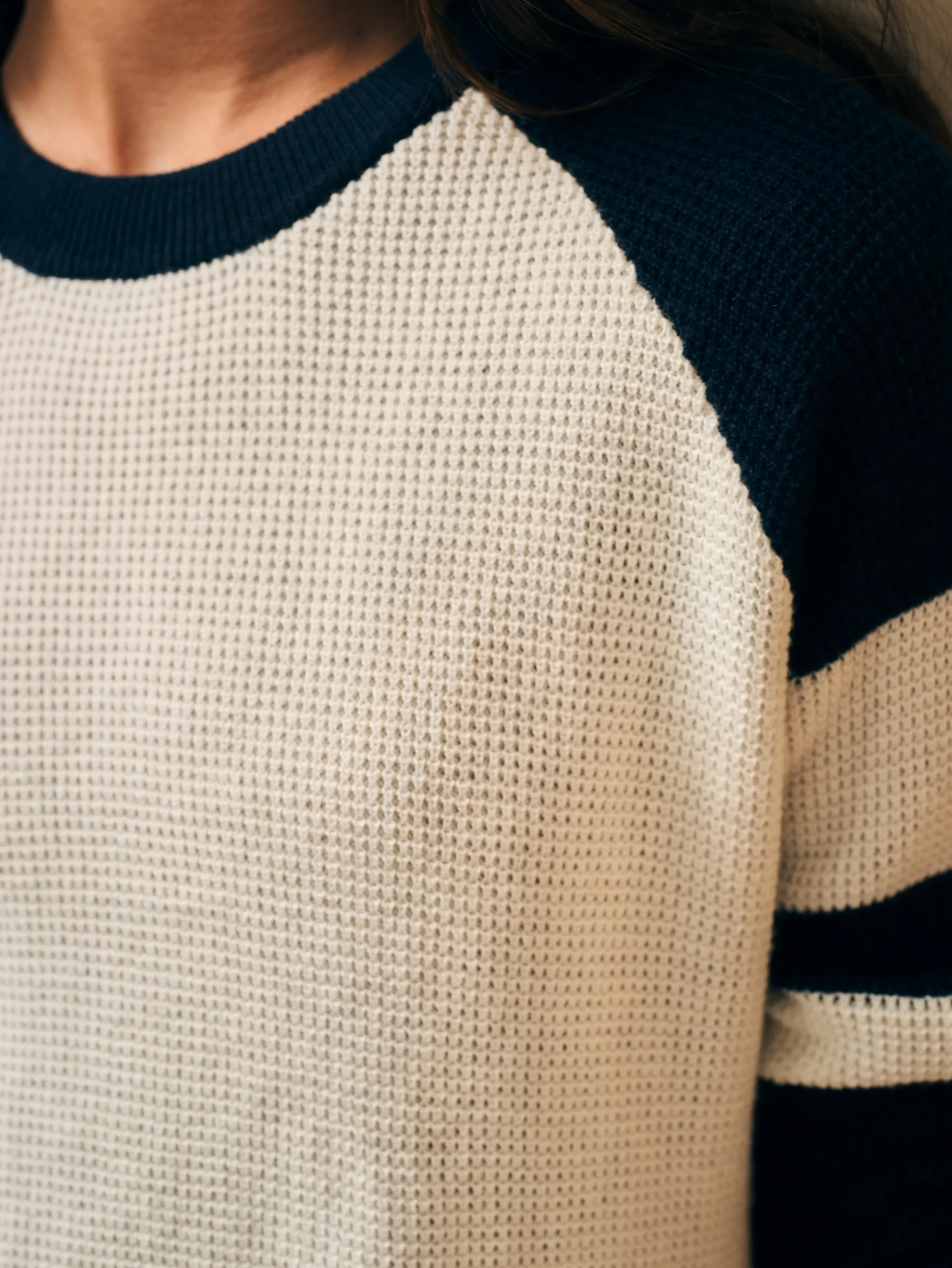 Women Faherty Brand Sweaters*Throwback Crew -