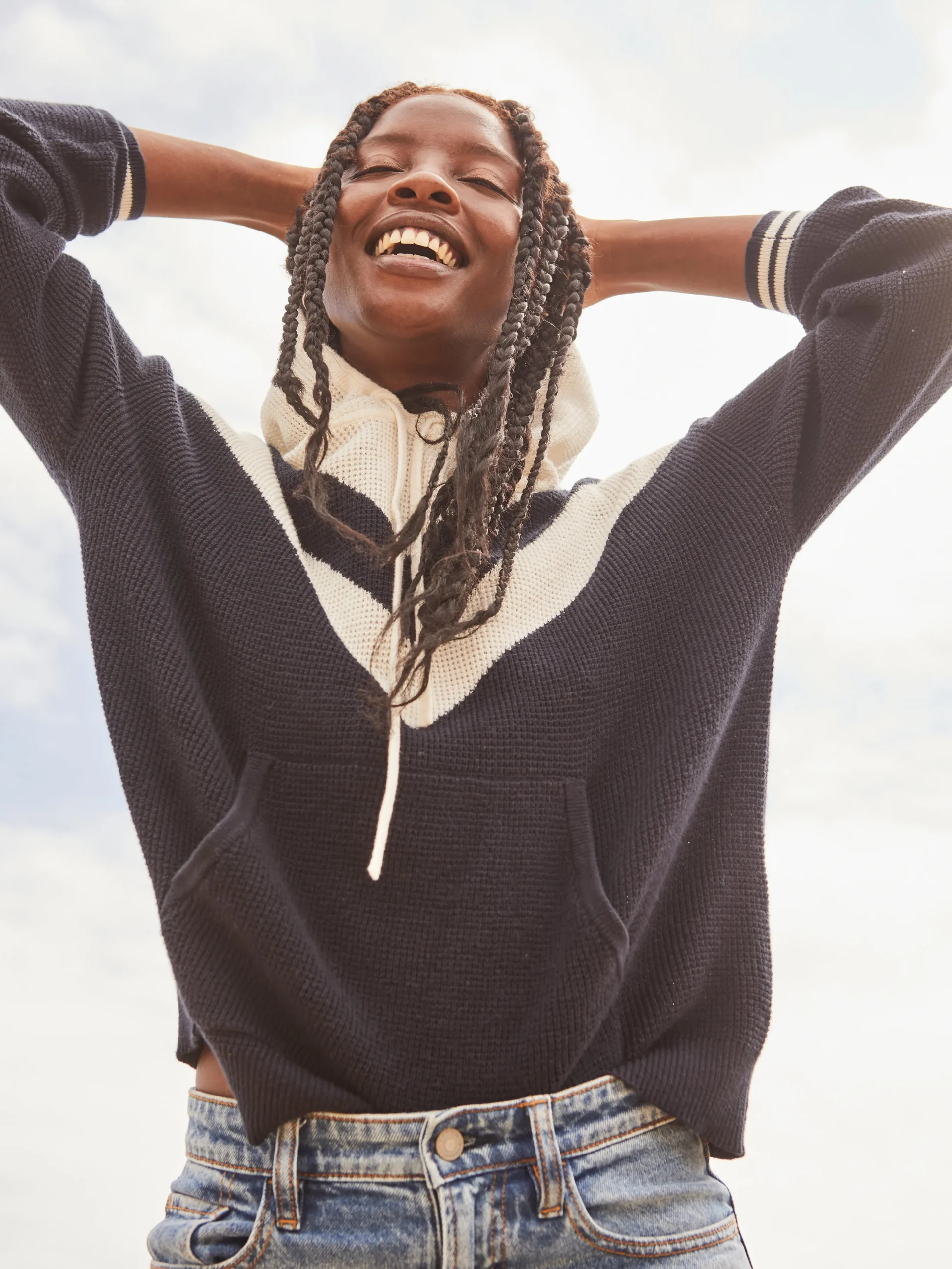 Women Faherty Brand Sweaters|Hoodies & Sweatshirts*Throwback Sweater Hoodie -