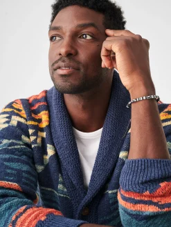 Faherty Brand Sweaters*Thunder Voice Eagle Cardigan -