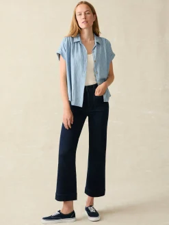 Women Faherty Brand Shirts & Tops*Tried & True Breeze Shirt -