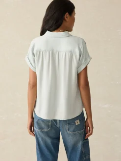Women Faherty Brand Shirts & Tops*Tried & True Breeze Shirt -