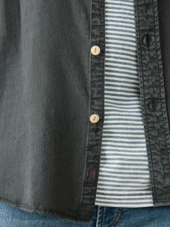 Faherty Brand Shirts*Tried & True Chambray Workshirt -