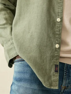 Faherty Brand Shirts*Tried & True Chambray Workshirt -