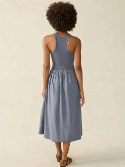 Women Faherty Brand Dresses*Tropical Cotton Ribbed Tank Dress -