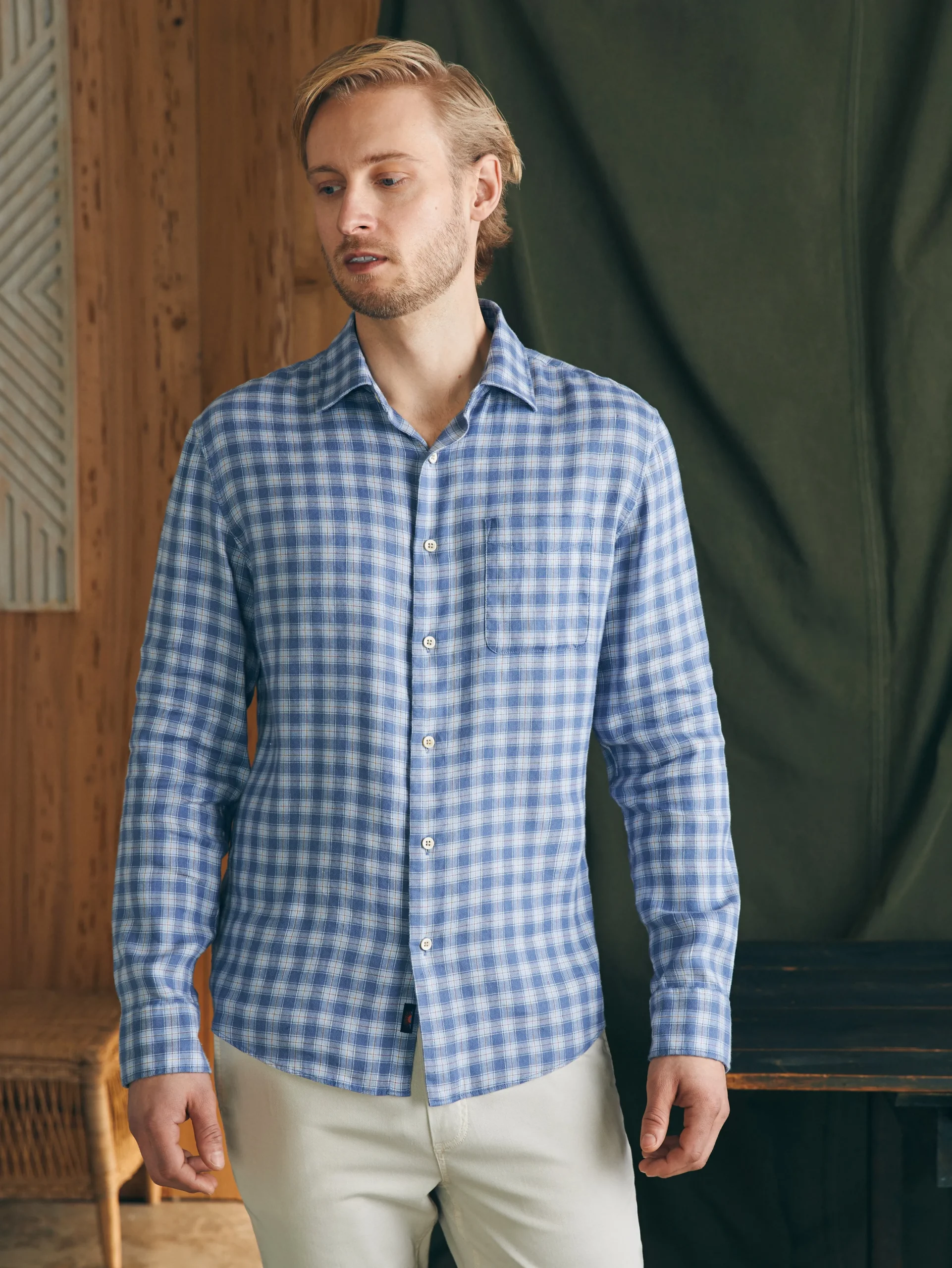 Faherty Brand Shirts*Weekend Blend Shirt -