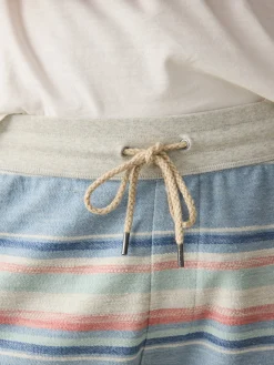 Faherty Brand Shorts|Lounge*Whitewater Stripe Sweatshort -