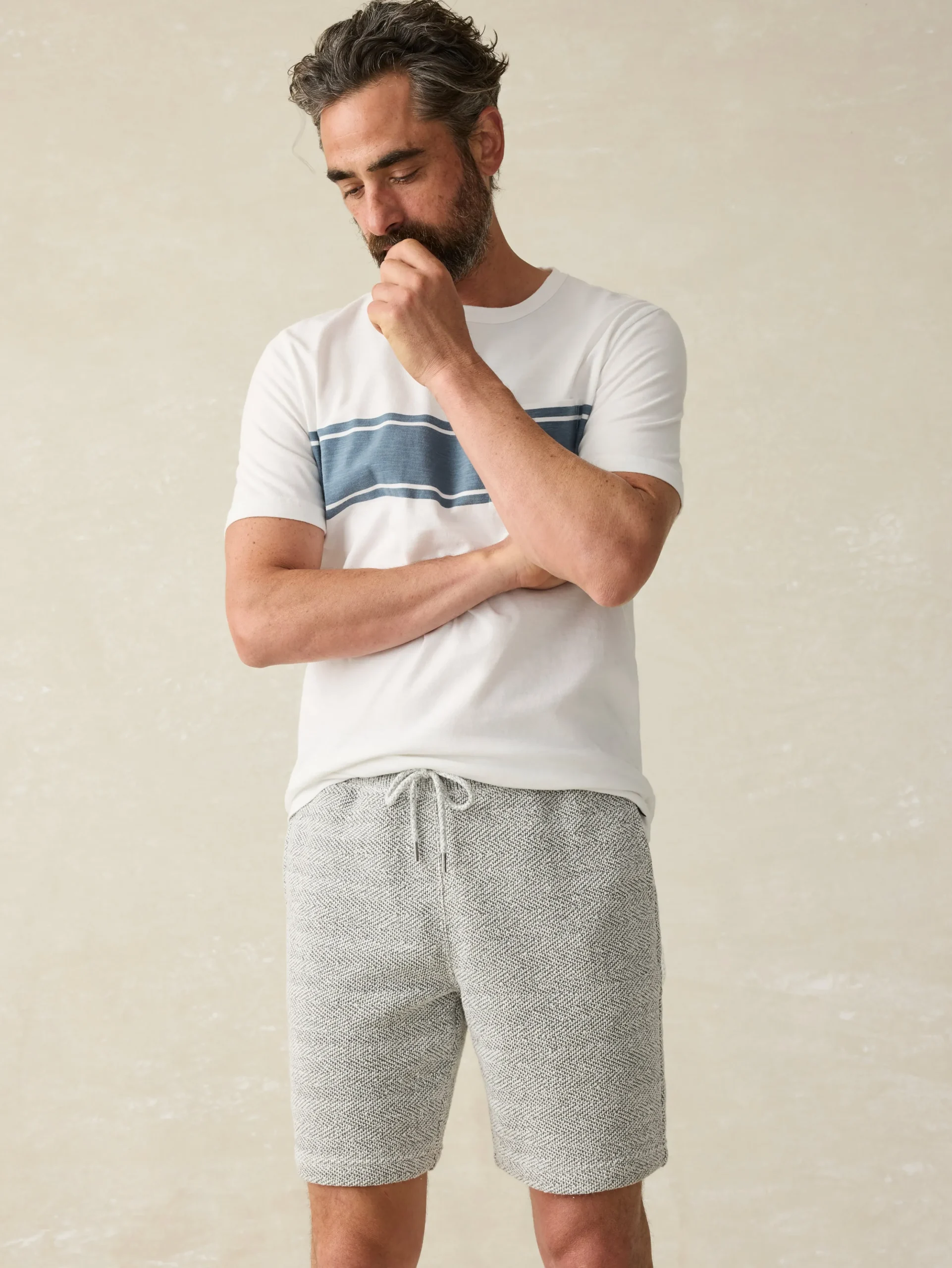 Faherty Brand Shorts|Lounge*Whitewater Sweatshort -