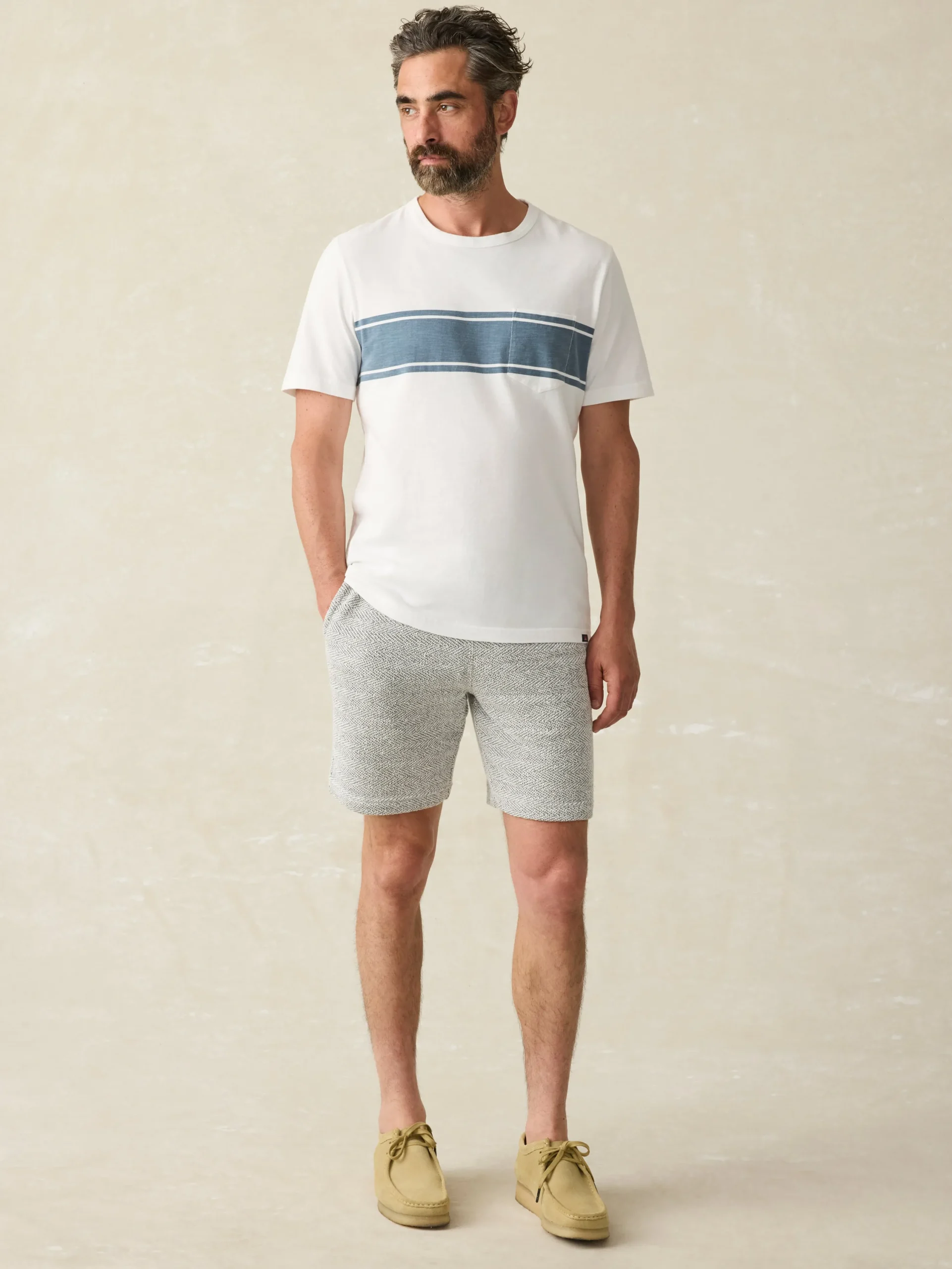 Faherty Brand Shorts|Lounge*Whitewater Sweatshort -