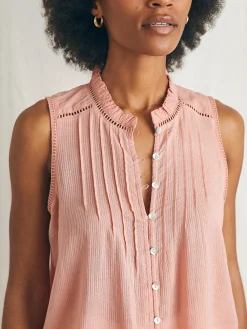Women Faherty Brand Shirts & Tops*Willa Sleeveless Top -