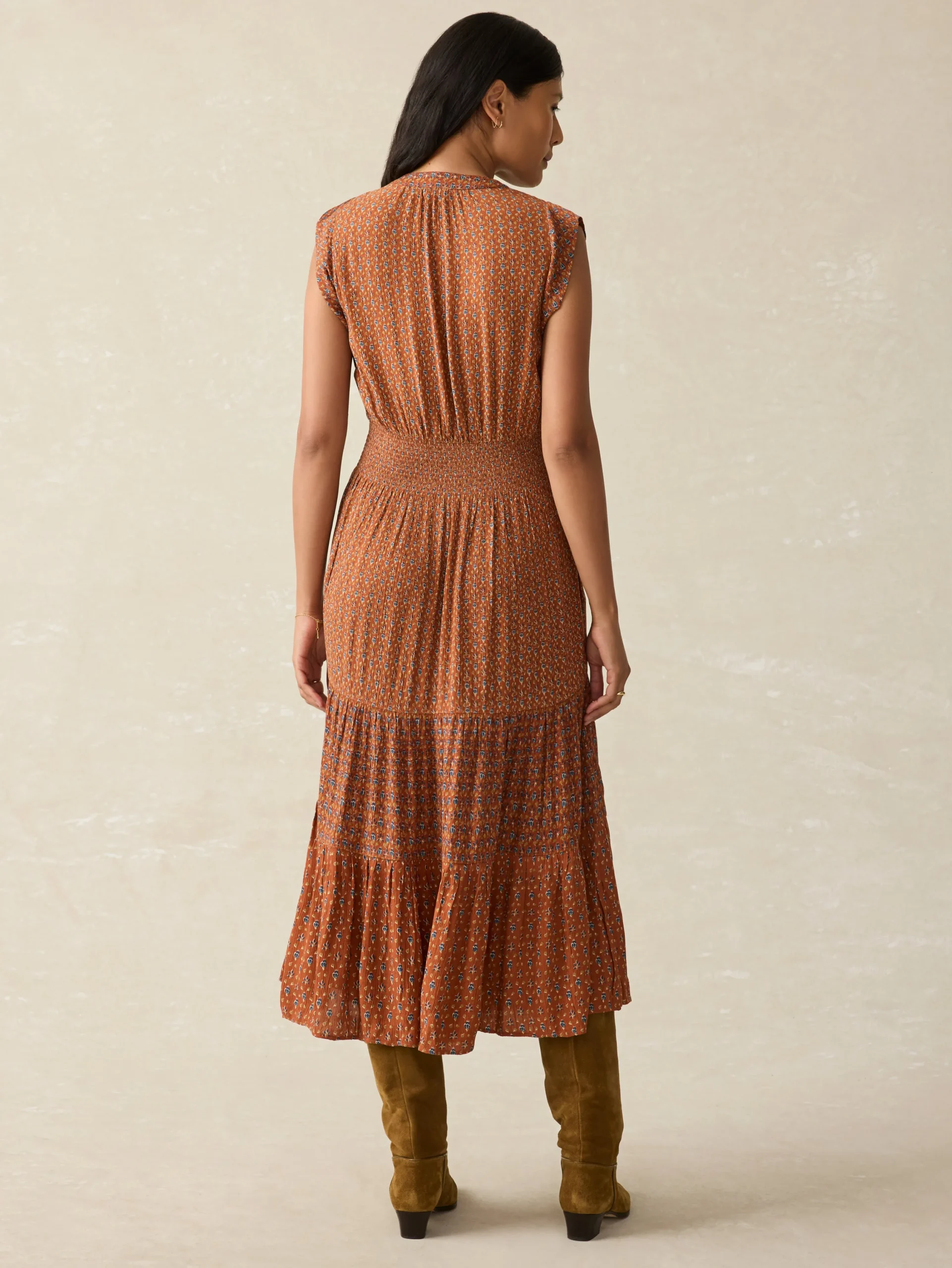 Women Faherty Brand Dresses*Woodstock Midi Dress -